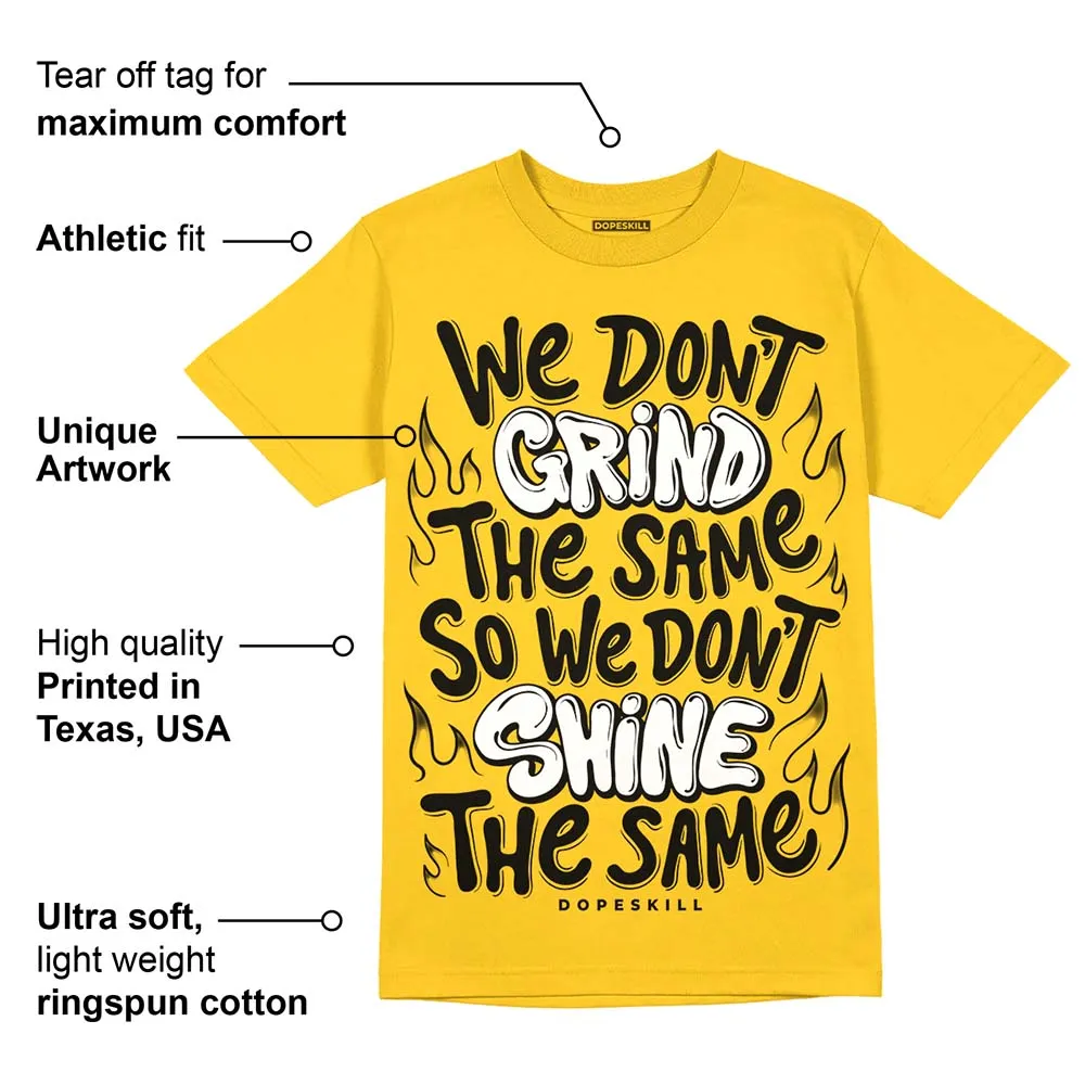 Vivid Sulfur 4s DopeSkill Yellow T-shirt Grind Shine Graphic sold by DopeSkill product image thumbnail 2