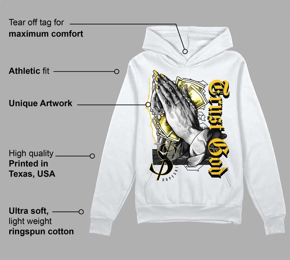 Vivid Sulfur 4s DopeSkill Hoodie Sweatshirt Trust God Graphic sold by DopeSkill product image thumbnail 3