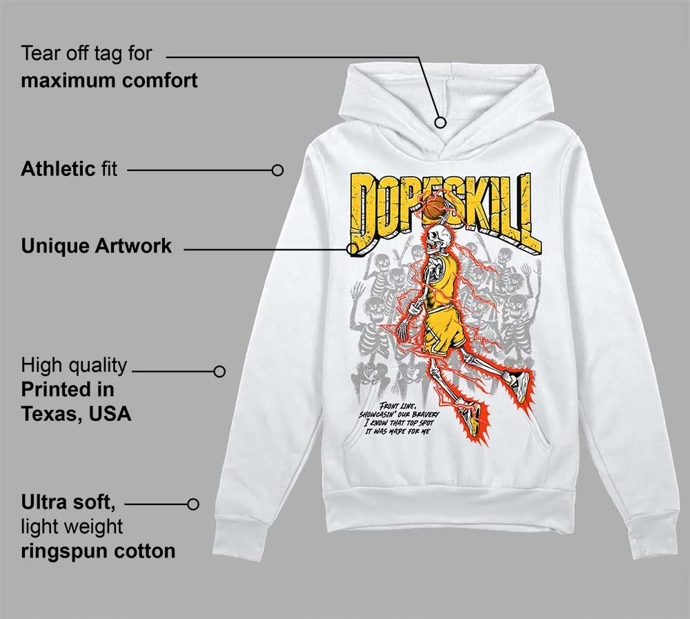 Vivid Sulfur 4s DopeSkill Hoodie Sweatshirt Thunder Dunk Graphic sold by DopeSkill product image thumbnail 3