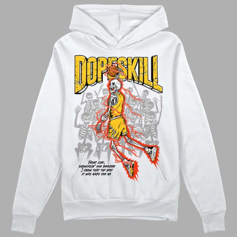 Vivid Sulfur 4s DopeSkill Hoodie Sweatshirt Thunder Dunk Graphic sold by DopeSkill