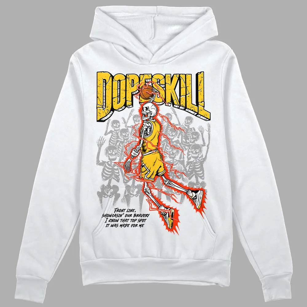 Vivid Sulfur 4s DopeSkill Hoodie Sweatshirt Thunder Dunk Graphic sold by DopeSkill