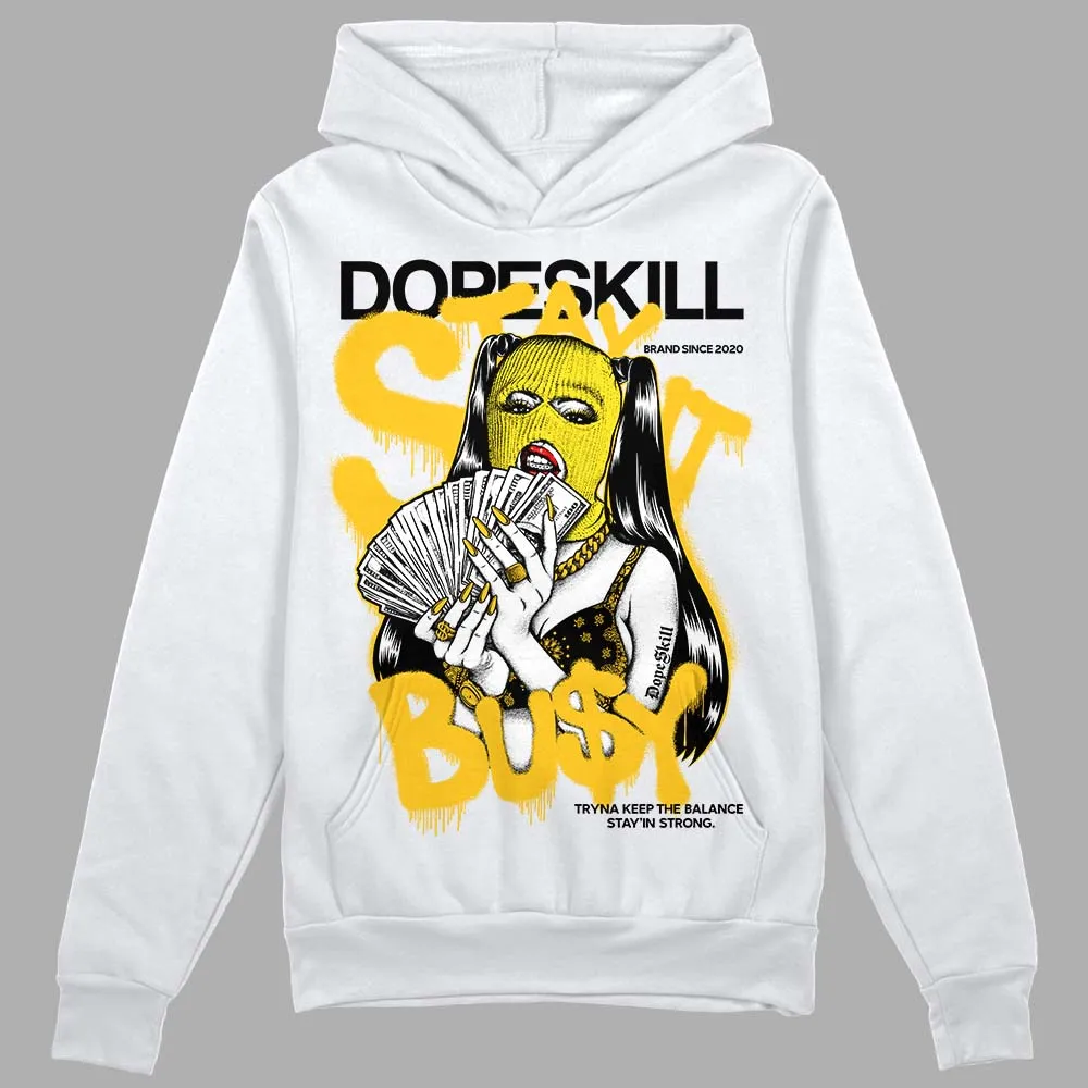 Vivid Sulfur 4s DopeSkill Hoodie Sweatshirt Stay It Busy Graphic sold by DopeSkill
