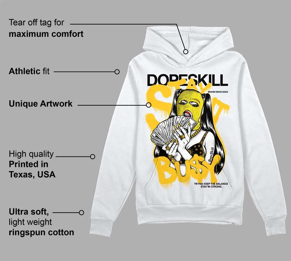 Vivid Sulfur 4s DopeSkill Hoodie Sweatshirt Stay It Busy Graphic sold by DopeSkill product image thumbnail 3