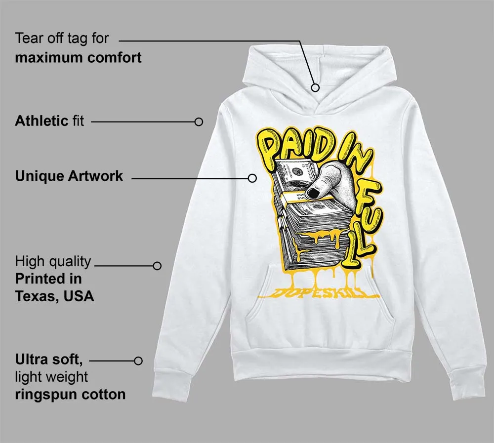 Vivid Sulfur 4s DopeSkill Hoodie Sweatshirt Paid In Full Graphic sold by DopeSkill product image thumbnail 3