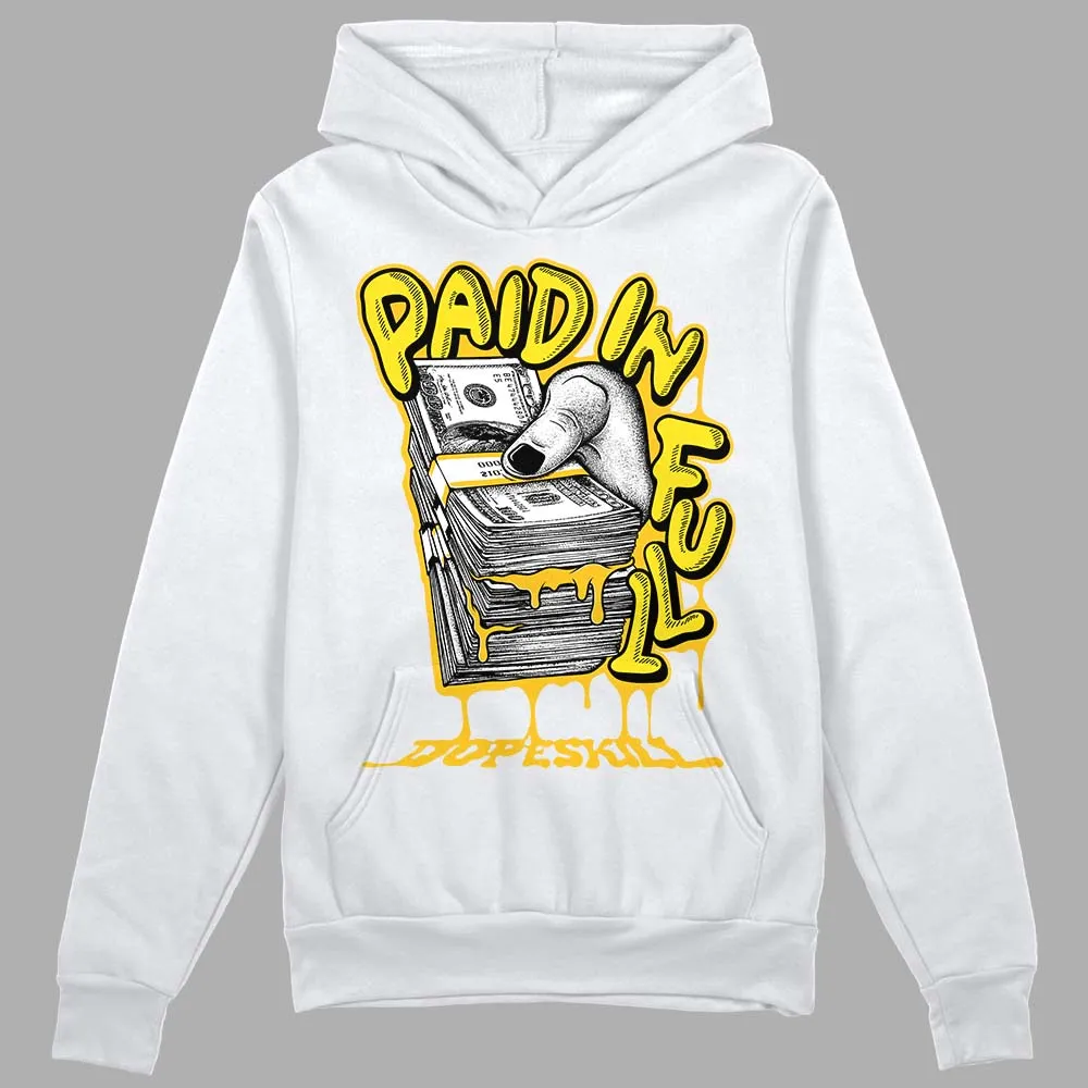 Vivid Sulfur 4s DopeSkill Hoodie Sweatshirt Paid In Full Graphic sold by DopeSkill