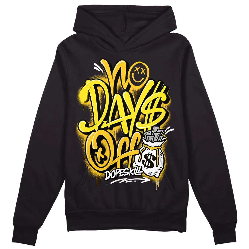 Vivid Sulfur 4s DopeSkill Hoodie Sweatshirt No Days Off Graphic sold by DopeSkill product image thumbnail 2