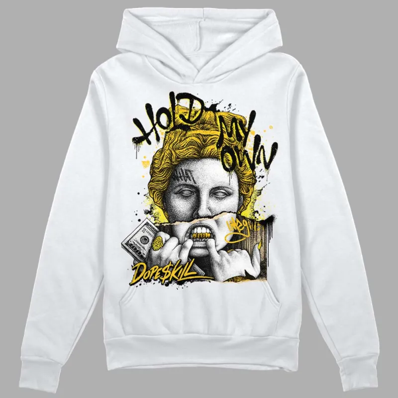 Vivid Sulfur 4s DopeSkill Hoodie Sweatshirt Hold My Own Graphic sold by DopeSkill