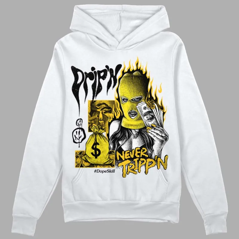 Vivid Sulfur 4s DopeSkill Hoodie Sweatshirt Drip'n Never Tripp'n Graphic sold by DopeSkill