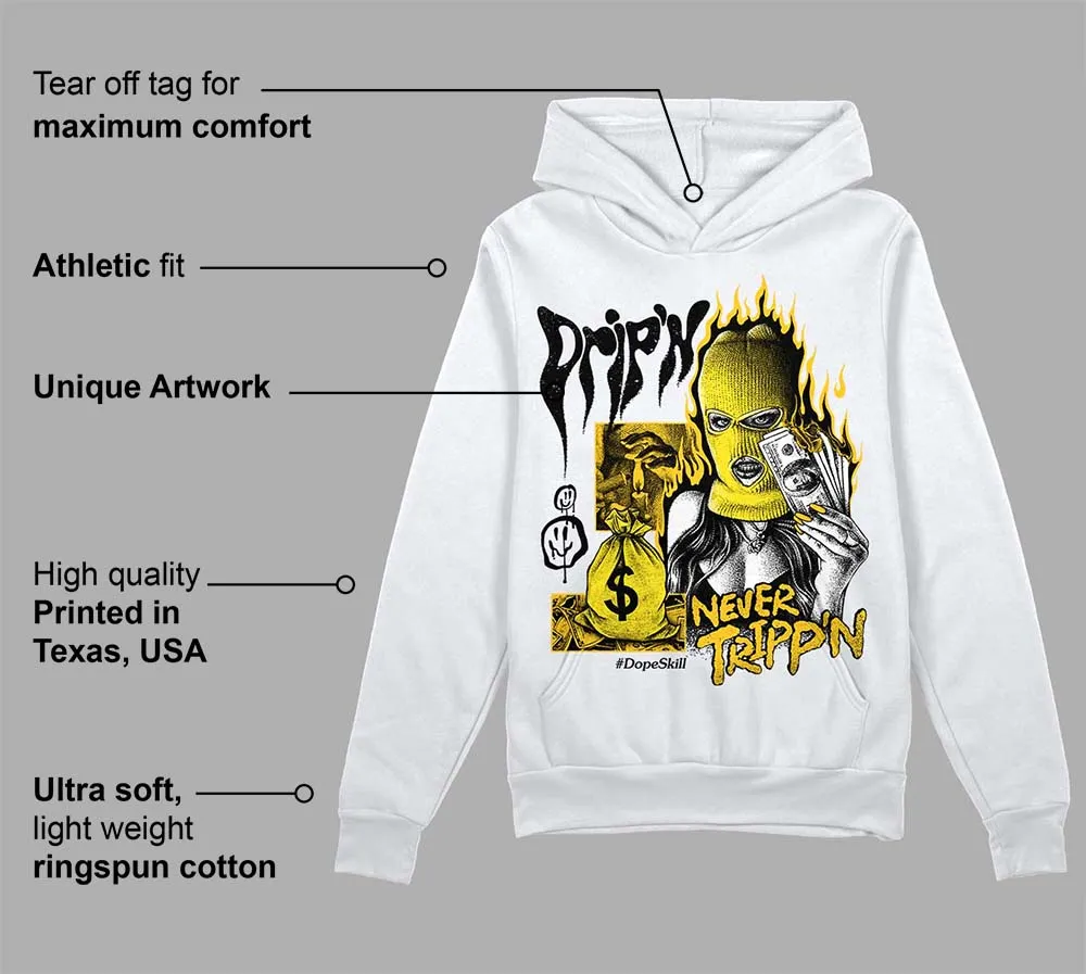 Vivid Sulfur 4s DopeSkill Hoodie Sweatshirt Drip'n Never Tripp'n Graphic sold by DopeSkill product image thumbnail 3