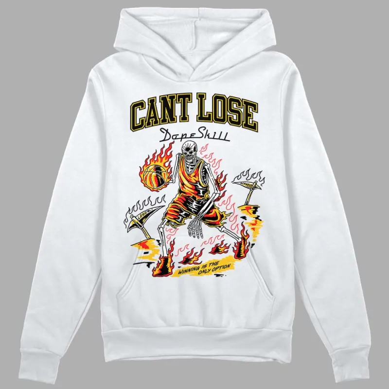 Vivid Sulfur 4s DopeSkill Hoodie Sweatshirt Cant Lose Graphic sold by DopeSkill