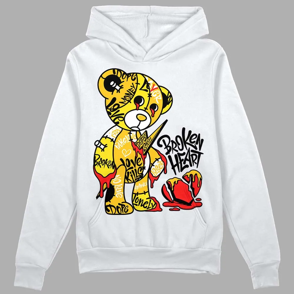 Vivid Sulfur 4s DopeSkill Hoodie Sweatshirt Broken Heart Graphic sold by DopeSkill