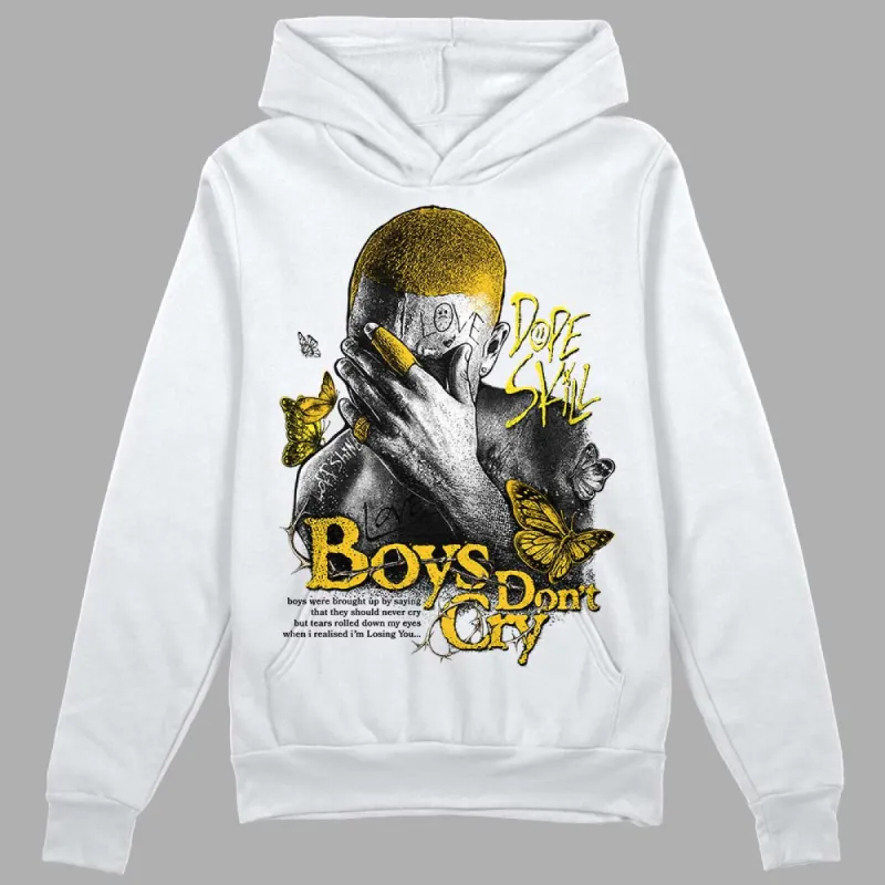 Vivid Sulfur 4s DopeSkill Hoodie Sweatshirt Boys Don't Cry Graphic sold by DopeSkill