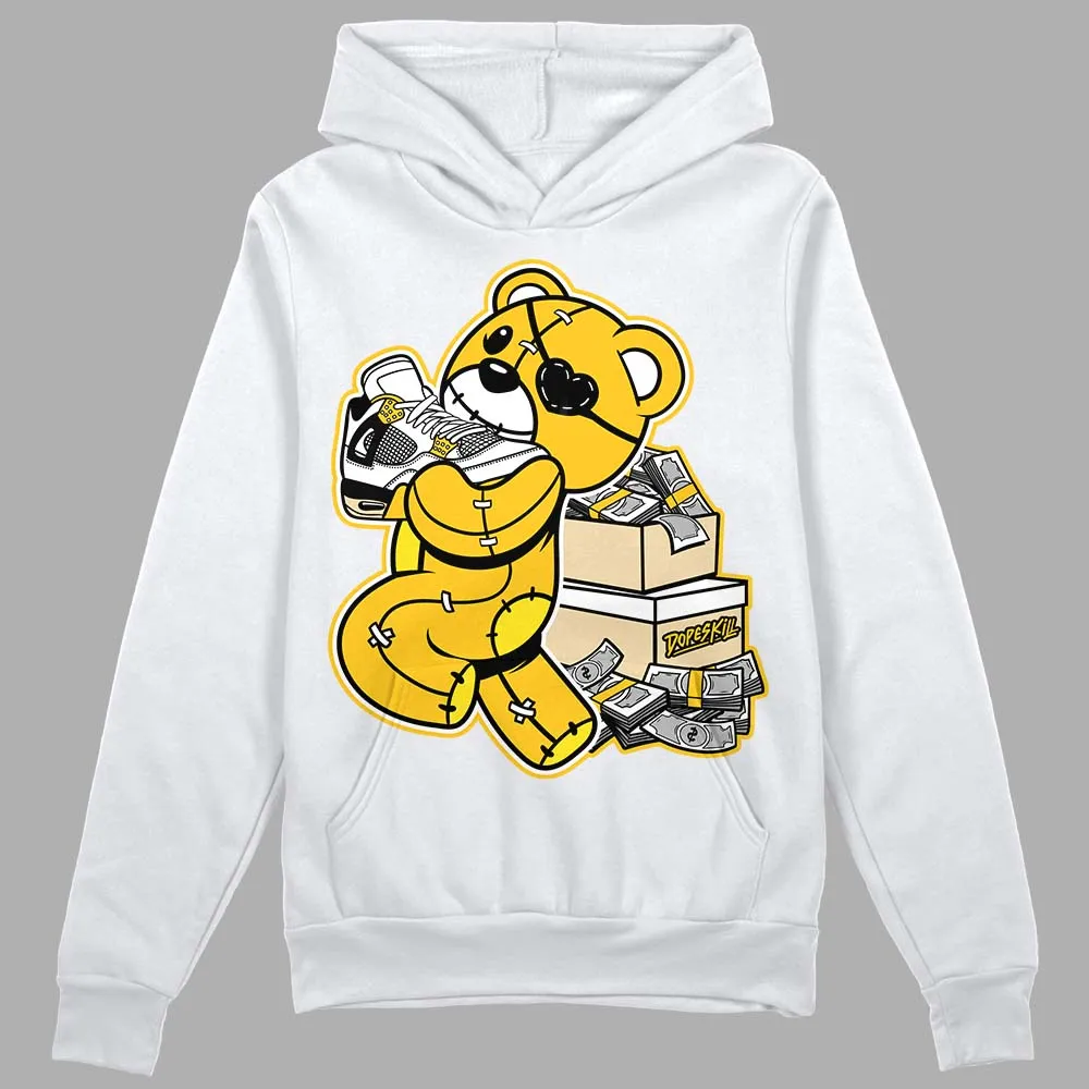Vivid Sulfur 4s DopeSkill Hoodie Sweatshirt Bear Steals Sneaker Graphic sold by DopeSkill