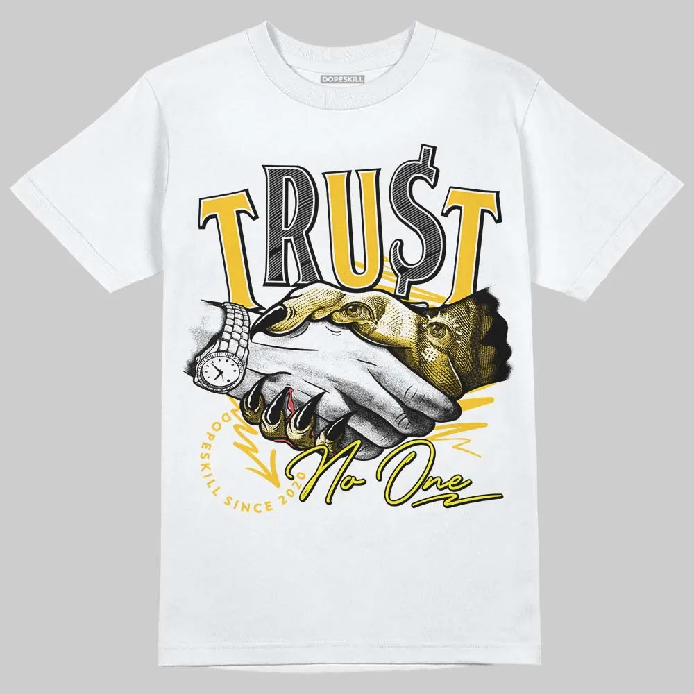 Vivid Sulfur 4s DopeSkill T-Shirt Trust No One Graphic sold by DopeSkill