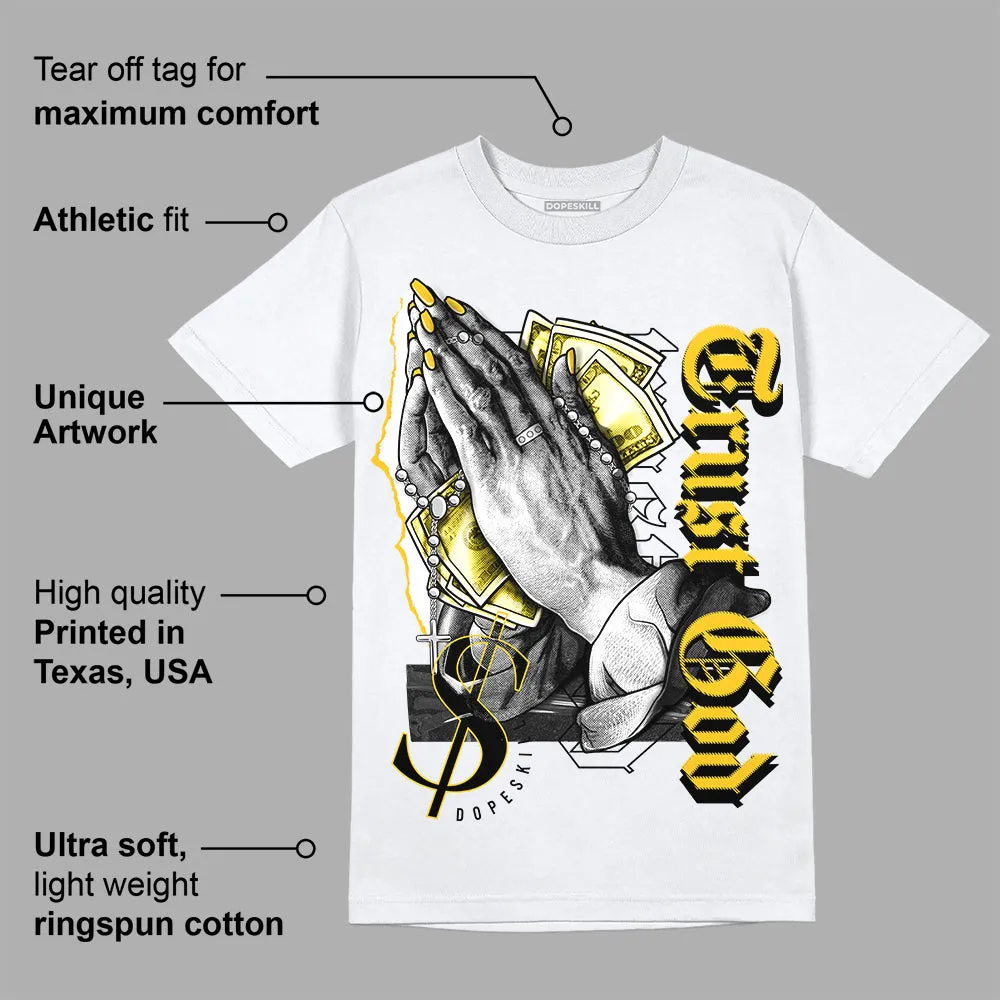 Vivid Sulfur 4s DopeSkill T-Shirt Trust God Graphic sold by DopeSkill product image thumbnail 3