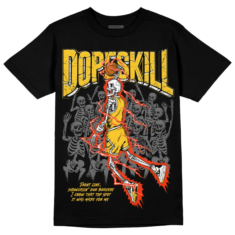 Vivid Sulfur 4s DopeSkill T-Shirt Thunder Dunk Graphic sold by DopeSkill product image thumbnail 2