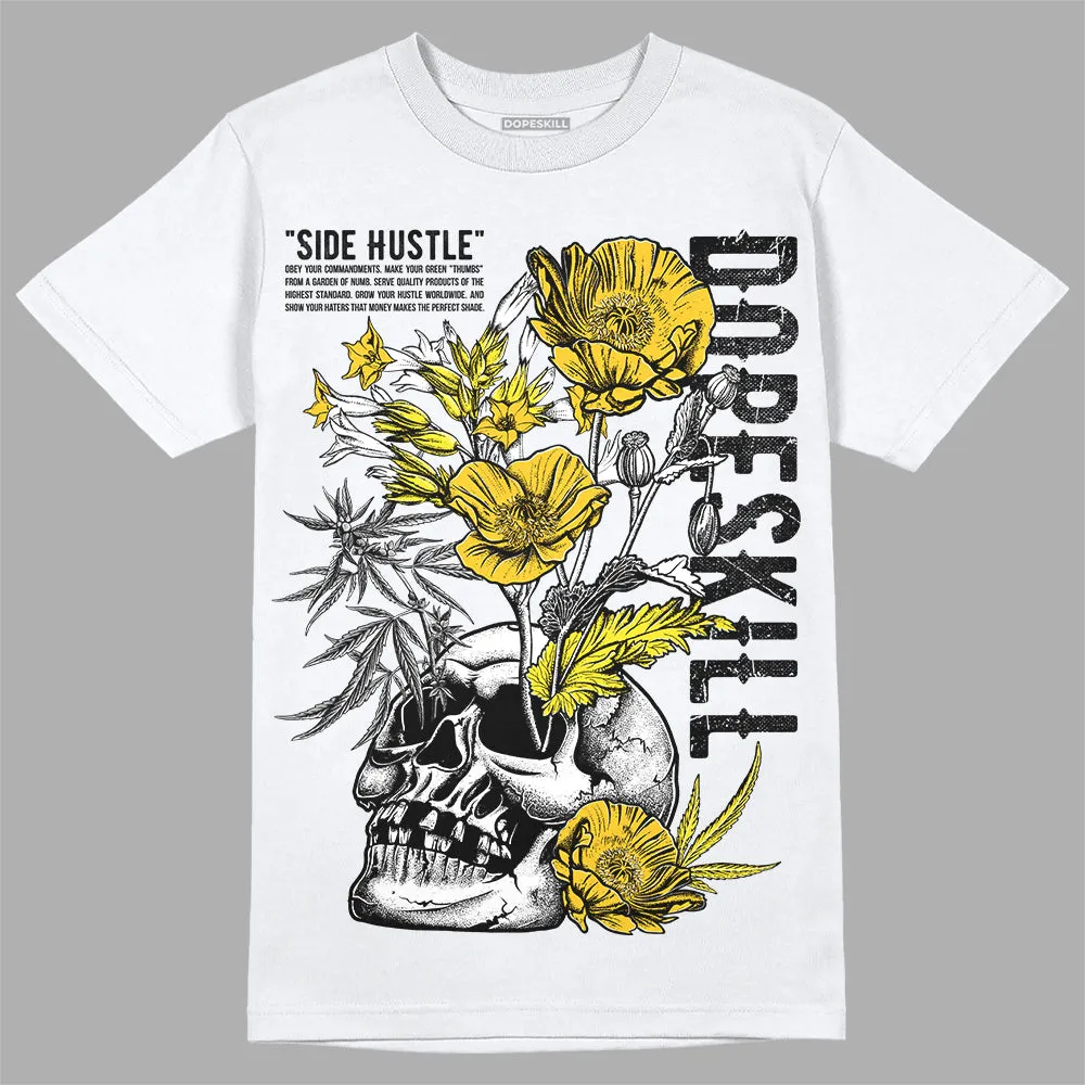 Vivid Sulfur 4s DopeSkill T-Shirt Side Hustle Graphic sold by DopeSkill