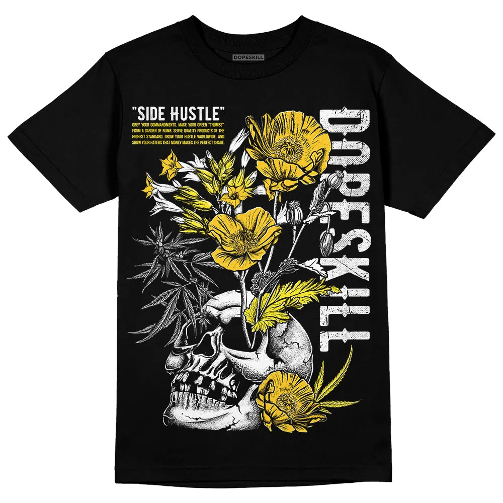 Vivid Sulfur 4s DopeSkill T-Shirt Side Hustle Graphic sold by DopeSkill product image thumbnail 2