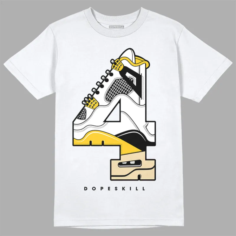 Vivid Sulfur 4s DopeSkill T-Shirt No.4 Graphic sold by DopeSkill