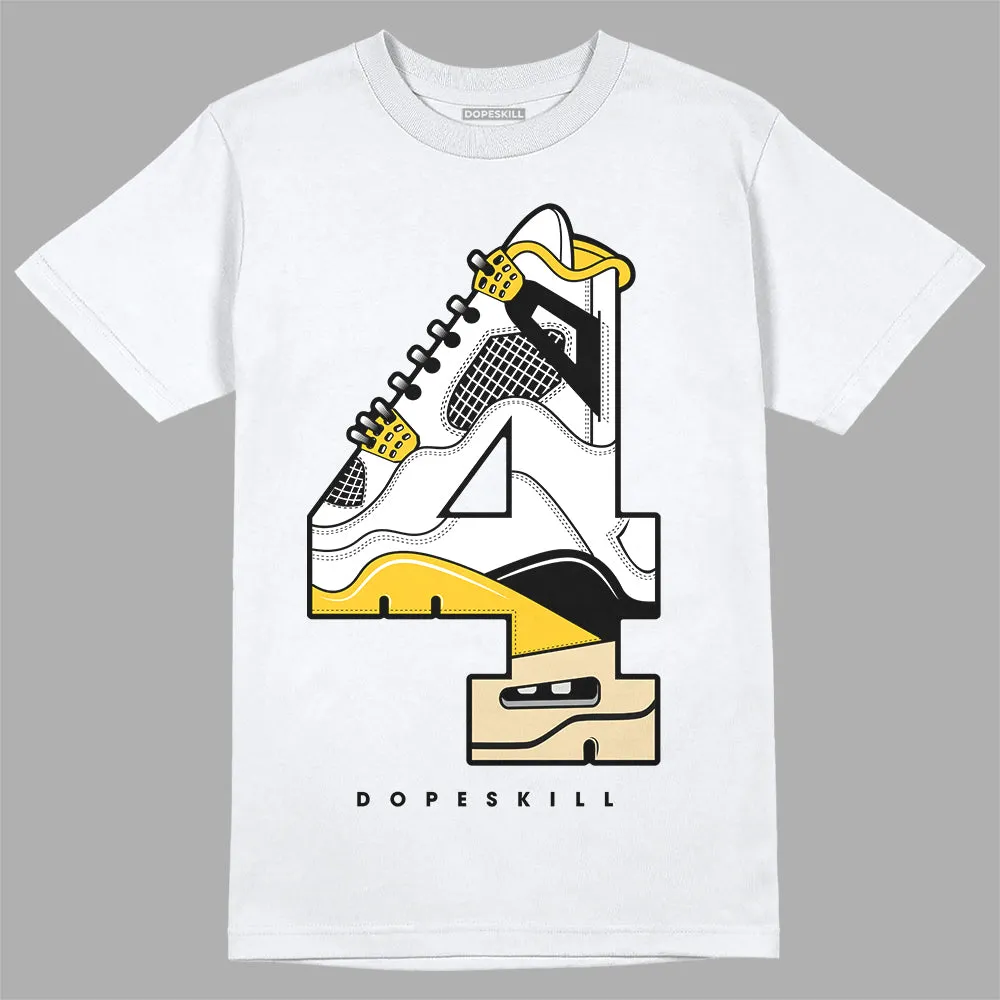 Vivid Sulfur 4s DopeSkill T-Shirt No.4 Graphic sold by DopeSkill