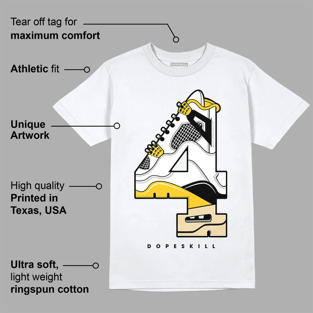 Vivid Sulfur 4s DopeSkill T-Shirt No.4 Graphic sold by DopeSkill product image thumbnail 3