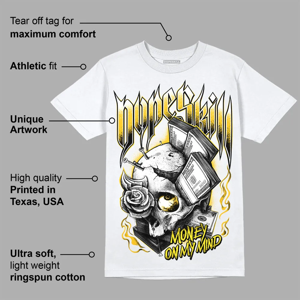 Vivid Sulfur 4s DopeSkill T-Shirt Money On My Mind Graphic sold by DopeSkill product image thumbnail 3