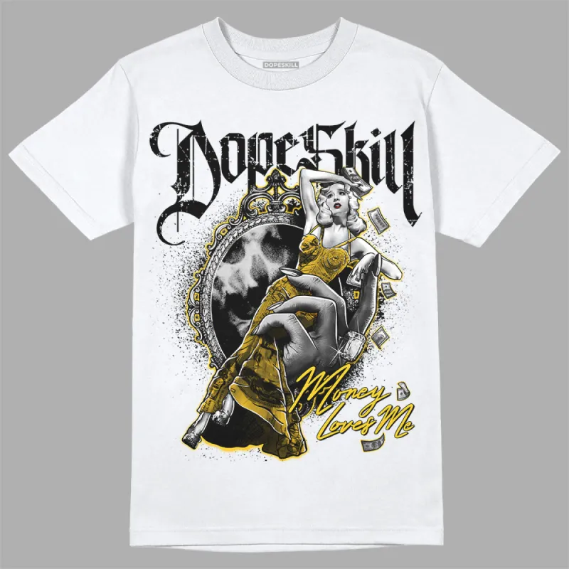 Vivid Sulfur 4s DopeSkill T-Shirt Money Loves Me Graphic sold by DopeSkill