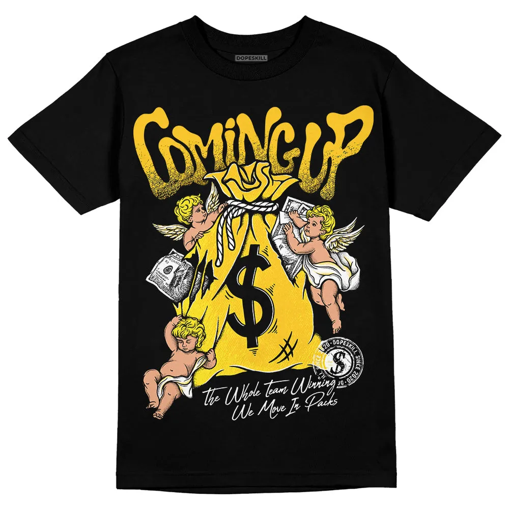 Vivid Sulfur 4s DopeSkill T-Shirt Money Bag Coming Up Graphic sold by DopeSkill product image thumbnail 2