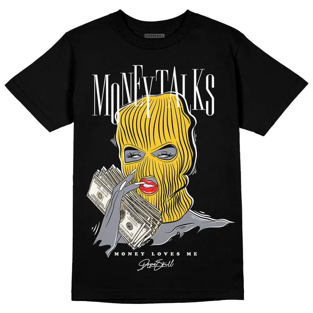 Vivid Sulfur 4s DopeSkill T-Shirt Money Talks Graphic sold by DopeSkill product image thumbnail 2