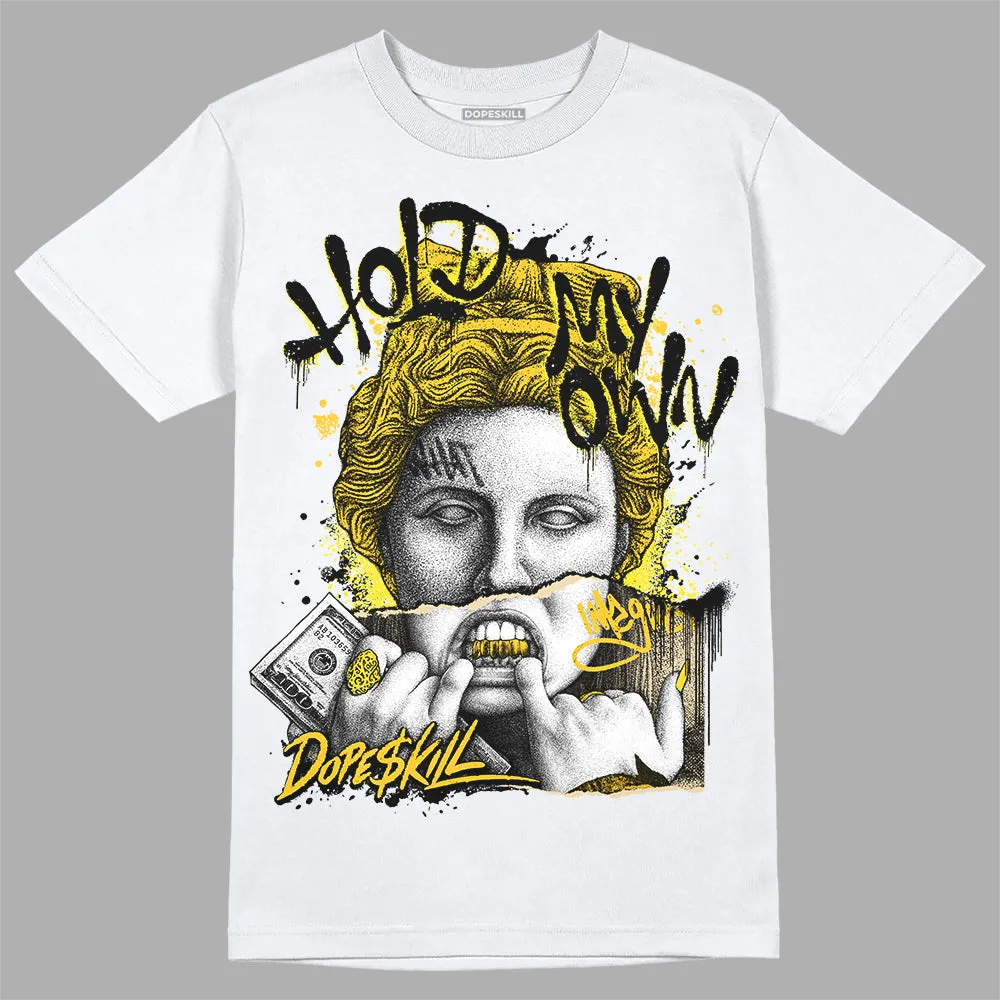 Vivid Sulfur 4s DopeSkill T-Shirt Hold My Own Graphic sold by DopeSkill
