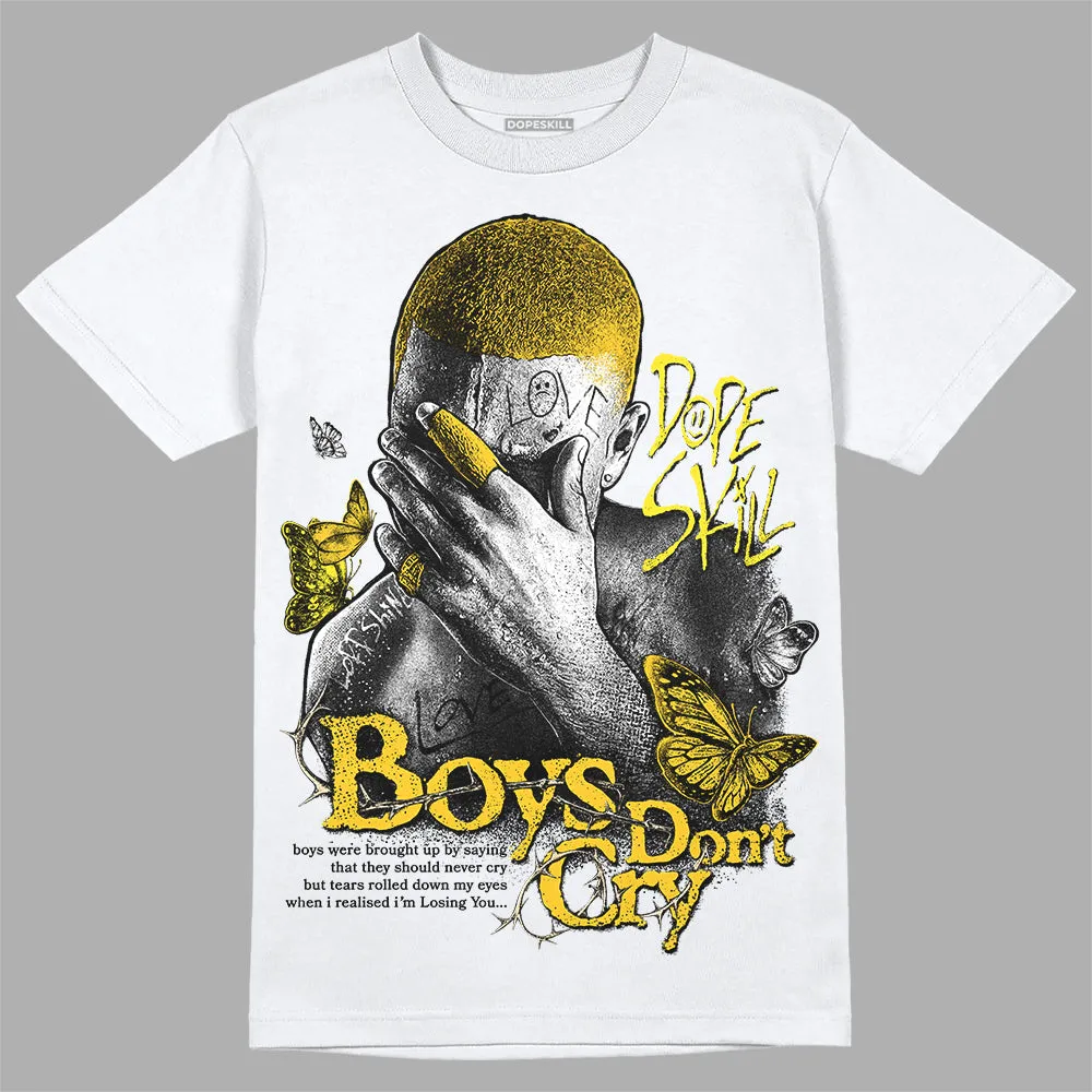 Vivid Sulfur 4s DopeSkill T-Shirt Boys Don't Cry Graphic sold by DopeSkill