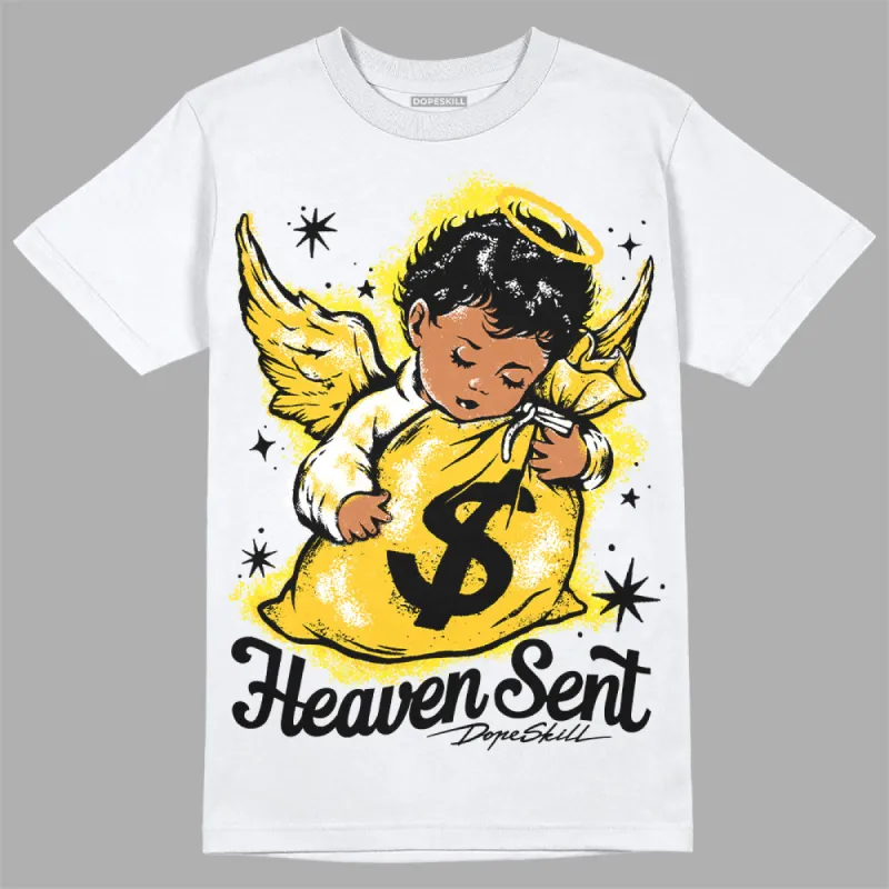 Vivid Sulfur 4s DopeSkill T-Shirt Heaven Sent Graphic sold by DopeSkill