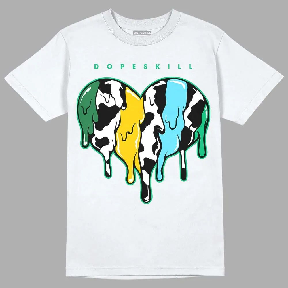 Chunky Dunks DopeSkill T-Shirt Slime Drip Heart Graphic sold by DopeSkill