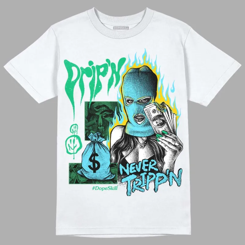 Chunky Dunks DopeSkill T-Shirt Drip'n Never Tripp'n Graphic sold by DopeSkill