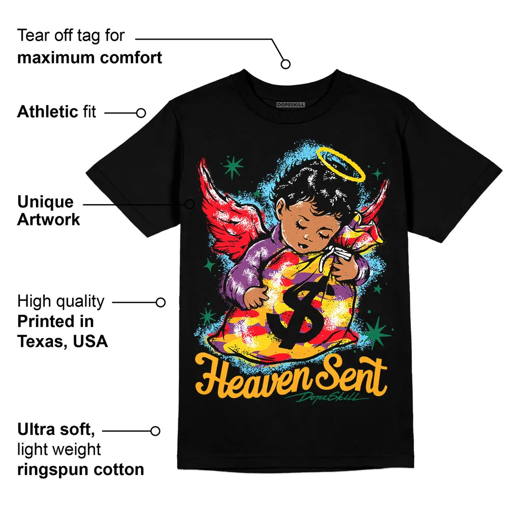 GS 'Six Championships' 1s DopeSkill T-Shirt Heaven Sent Graphic sold by DopeSkill product image thumbnail 3