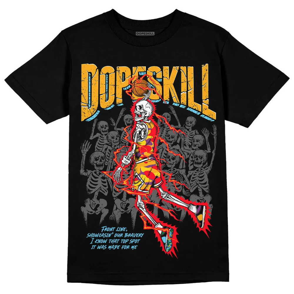 GS 'Six Championships' 1s DopeSkill T-Shirt Thunder Dunk Graphic sold by DopeSkill