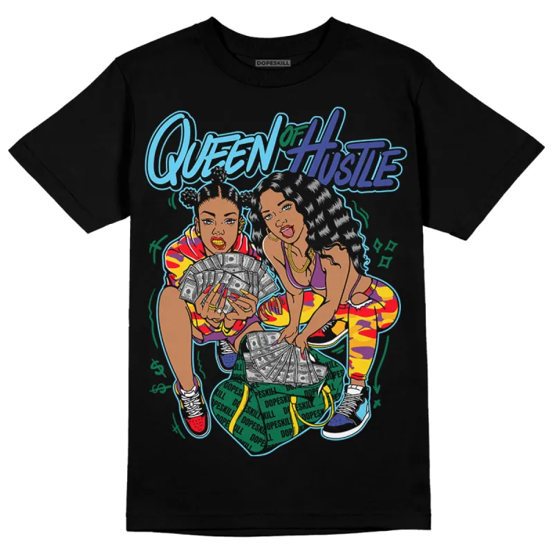 GS 'Six Championships' 1s DopeSkill T-Shirt Queen Of Hustle Graphic sold by DopeSkill