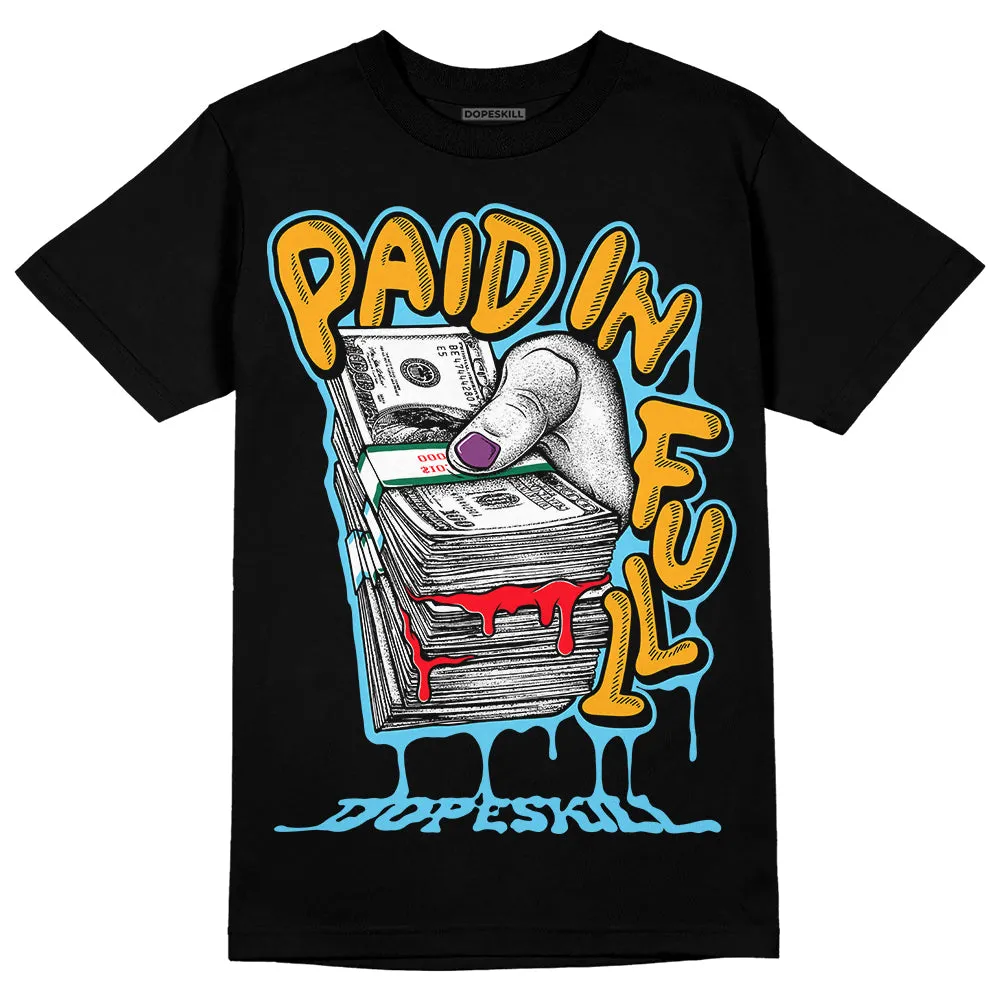 GS 'Six Championships' 1s DopeSkill T-Shirt Paid In Full Graphic sold by DopeSkill