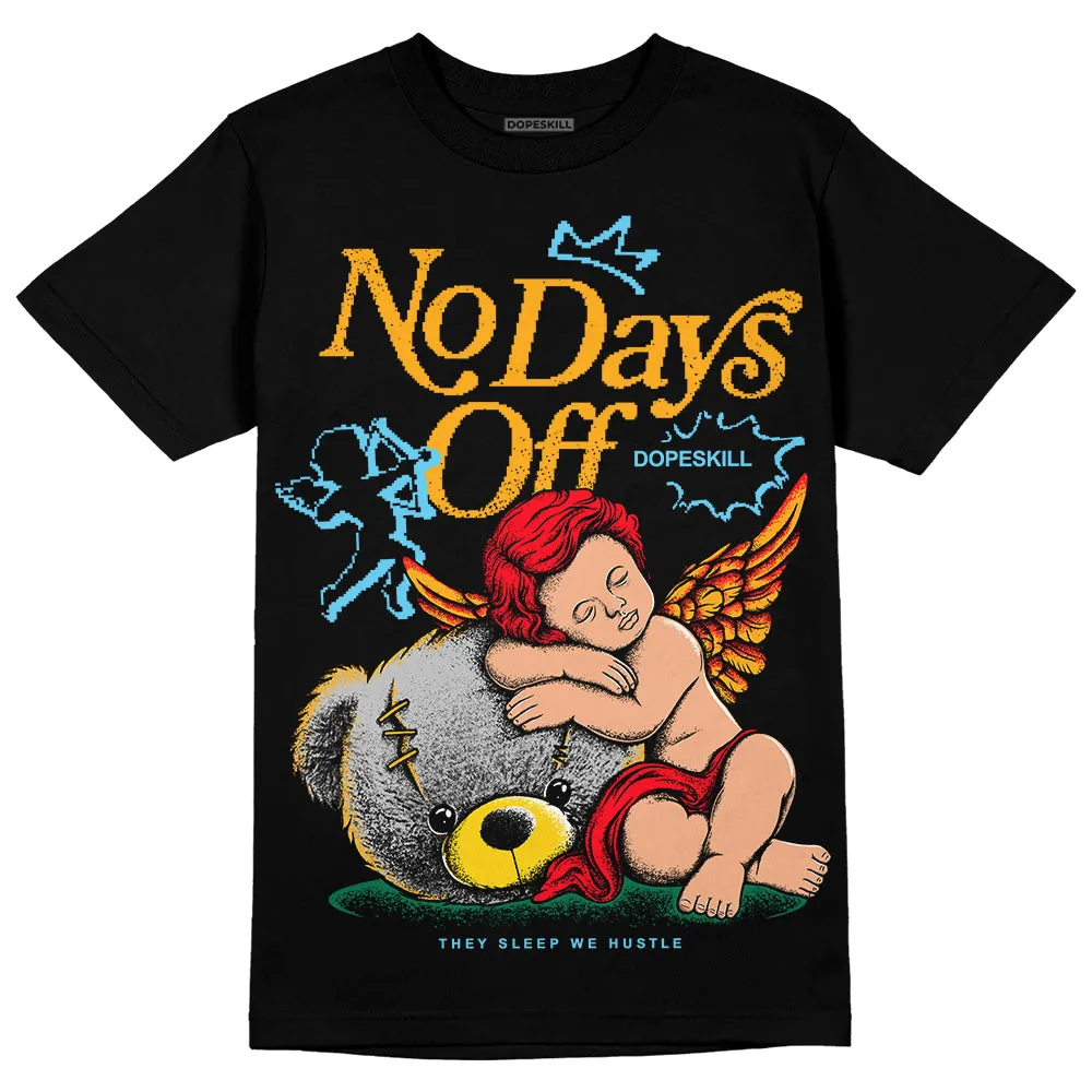 GS 'Six Championships' 1s DopeSkill T-Shirt New No Days Off Graphic sold by DopeSkill