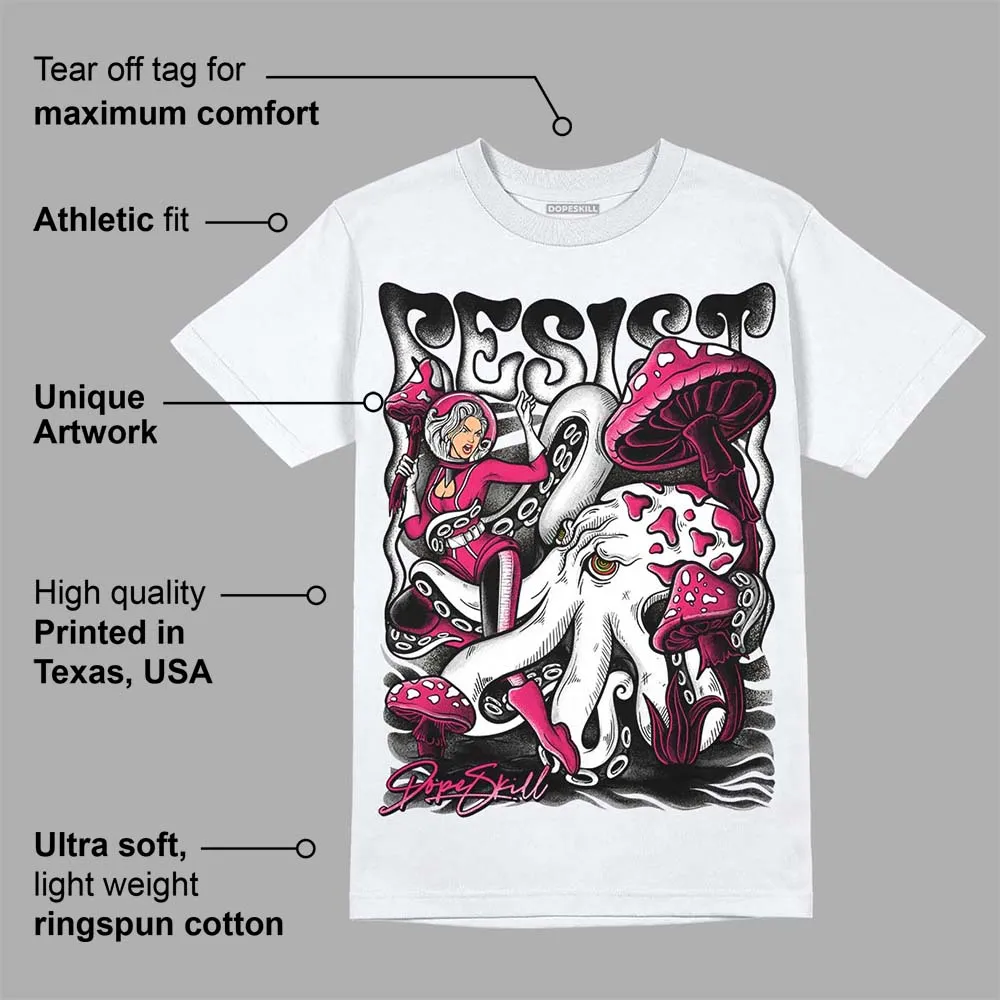Dunk Obsidian Fierce Pink DopeSkill T-Shirt Resist Graphic sold by DopeSkill product image thumbnail 3
