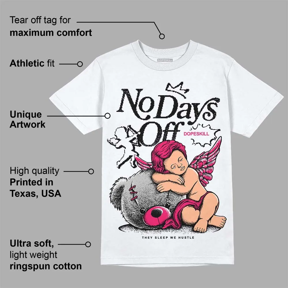 Dunk Obsidian Fierce Pink DopeSkill T-Shirt New No Days Off Graphic sold by DopeSkill product image thumbnail 3