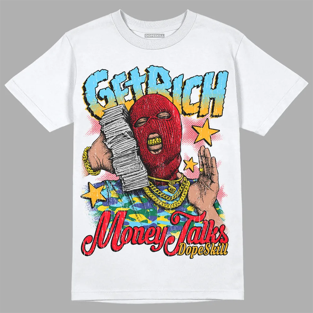 GS 'Six Championships' 1s DopeSkill T-Shirt Get Rich Graphic sold by DopeSkill product image thumbnail 2