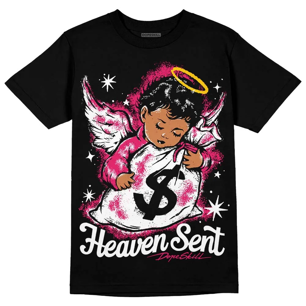 Dunk Obsidian Fierce Pink DopeSkill T-Shirt Heaven Sent Graphic sold by DopeSkill product image thumbnail 2