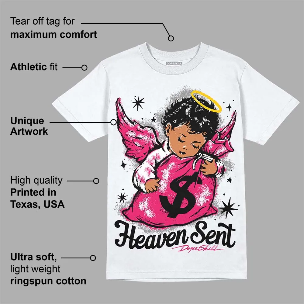 Dunk Obsidian Fierce Pink DopeSkill T-Shirt Heaven Sent Graphic sold by DopeSkill product image thumbnail 3