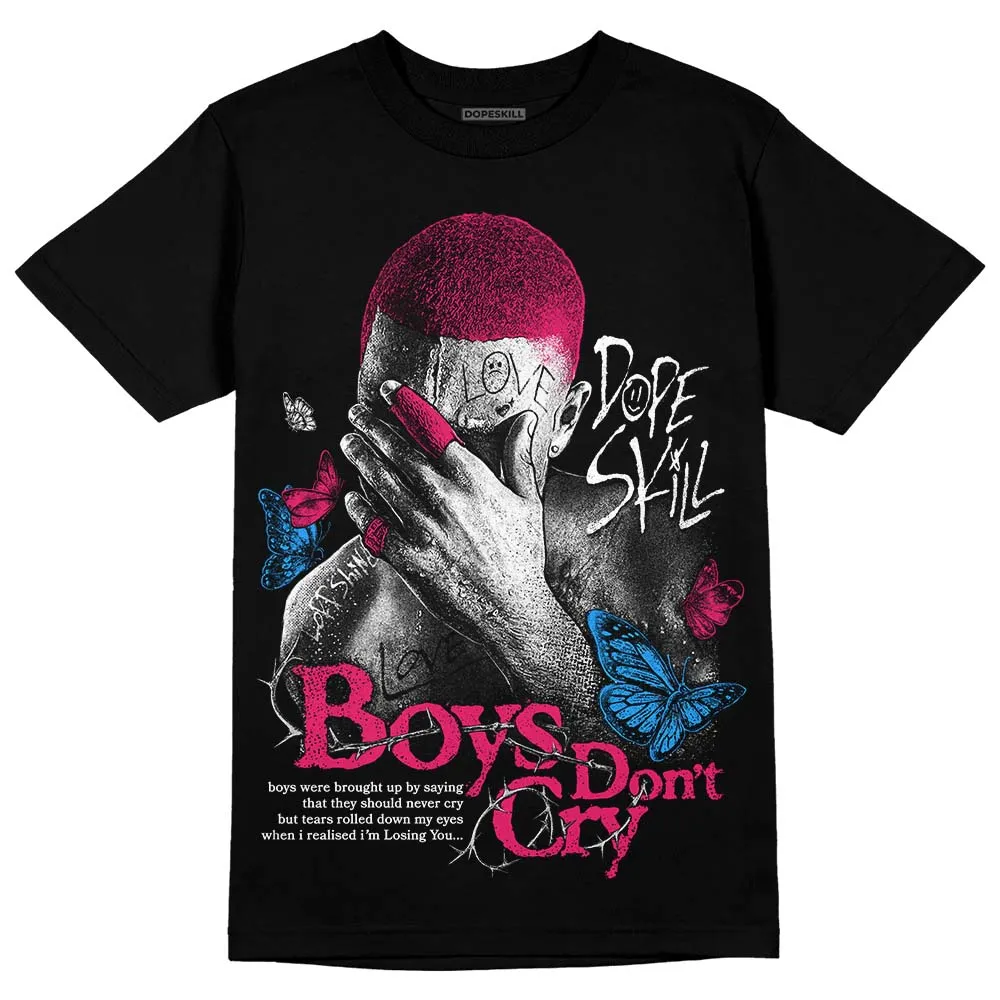 Dunk Obsidian Fierce Pink DopeSkill T-Shirt Boys Don't Cry Graphic sold by DopeSkill product image thumbnail 2