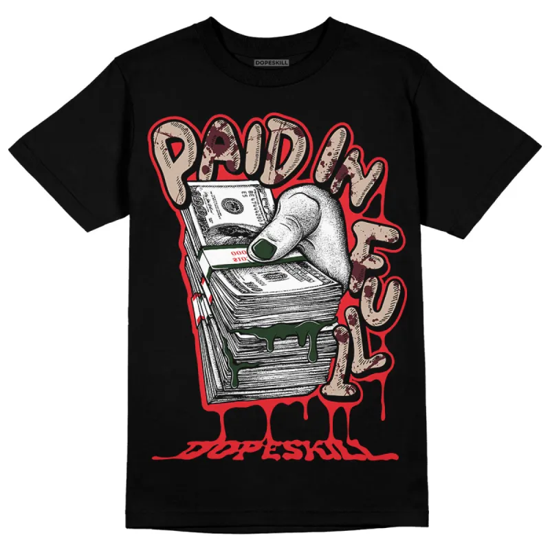 Dunk Freddy Krueger DopeSkill T-Shirt Paid In Full Graphic sold by DopeSkill