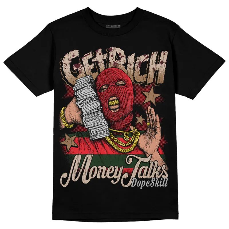 Dunk Freddy Krueger DopeSkill T-Shirt Get Rich Graphic sold by DopeSkill