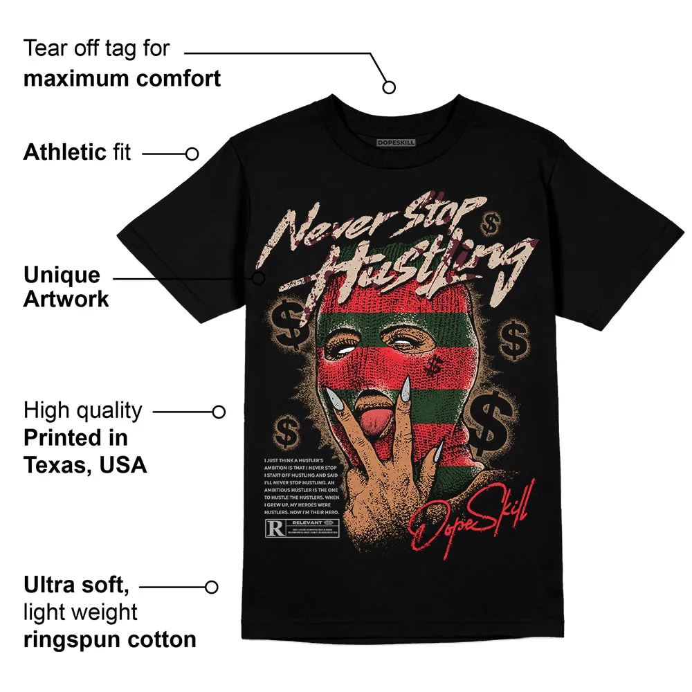 Dunk Freddy Krueger DopeSkill T-Shirt Never Stop Hustling Graphic sold by DopeSkill product image thumbnail 3