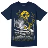 Michigan Dunks DopeSkill Midnight Navy T-Shirt Show Me The Money Graphic sold by DopeSkill