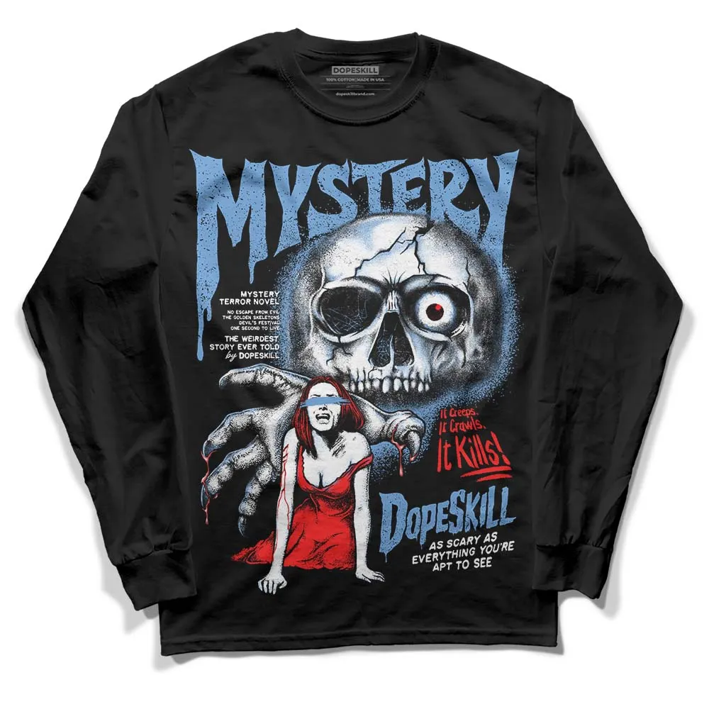 Dunk White Polar Blue DopeSkill Long Sleeve T-Shirt Mystery Ghostly Grasp Graphic sold by DopeSkill product image thumbnail 2